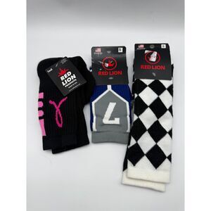 Red Lion 3 pack socks  size small